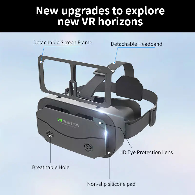 Gafas de realidad virtual para teléfono 4K