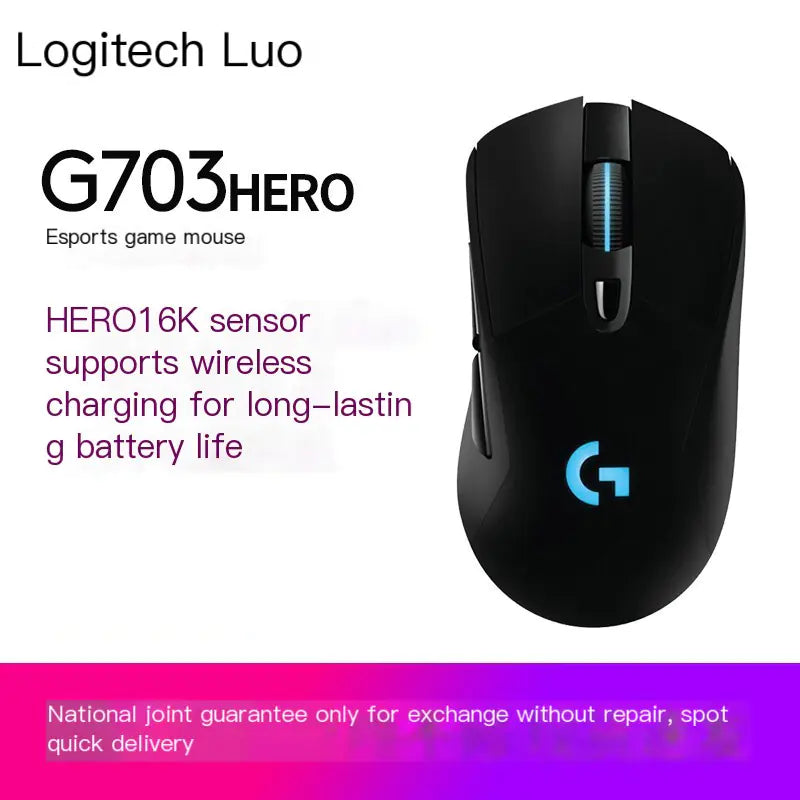 Logitech G703 HERO Ratón Inalámbrico gaming LIGHTSPEED