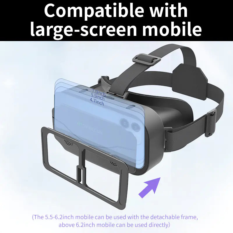 Gafas de realidad virtual para teléfono 4K