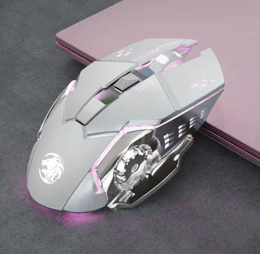 Ratón Bluetooth Inalámbrico Rosa