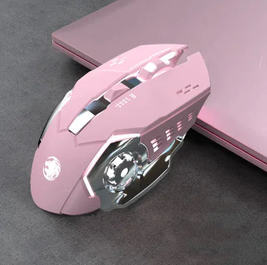 Ratón Bluetooth Inalámbrico Rosa