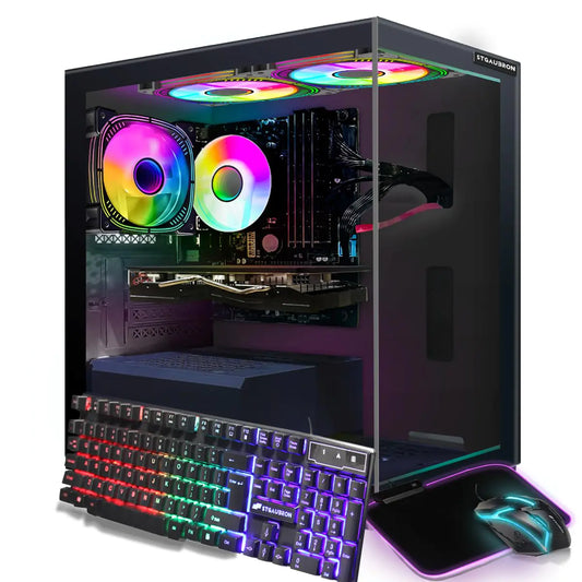 PC STGAubron Gaming Radeon RX 580 16G GDDR5 Intel Core i7 hasta 3.9G 16G RAM 512G SSD 600M WiFi BT 5.0 Ventilador RGB x3 Windows 10 Home
